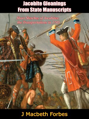 cover image of Jacobite Gleanings from State Manuscripts